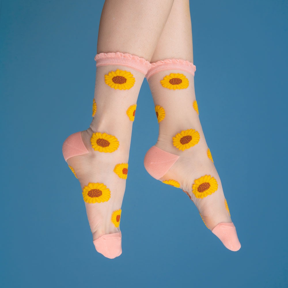 Socken "Sonnenblumen" von Coucou Suzette